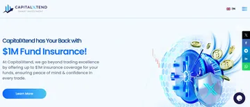 Capitalxtend website – client of Innovative Digital Lab