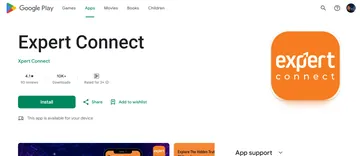 Expert Connect website – client of Innovative Digital Lab