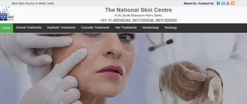 National Skin Clinic website – client of Innovative Digital Lab