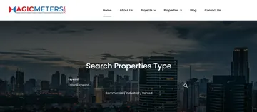 Magic Meters Pvt. Ltd. website – client of Innovative Digital Lab